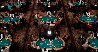 Spacious Poker Room and Casino for Tournaments